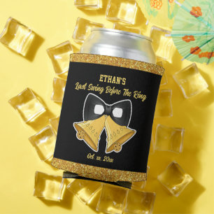 Rafraîchisseur Pour Canette Dernière swing avant l'anneau Black and Gold Maria