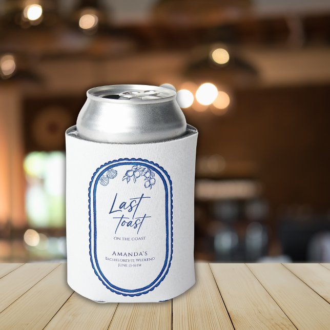 Rafraîchisseur Pour Canette Dernière Toast Sur La Côte Week-end Beach Bechelor (Créateur téléchargé)