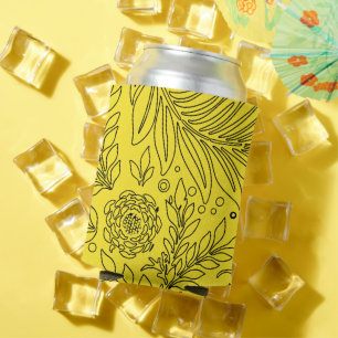 Rafraîchisseur Pour Canette Design floral 36