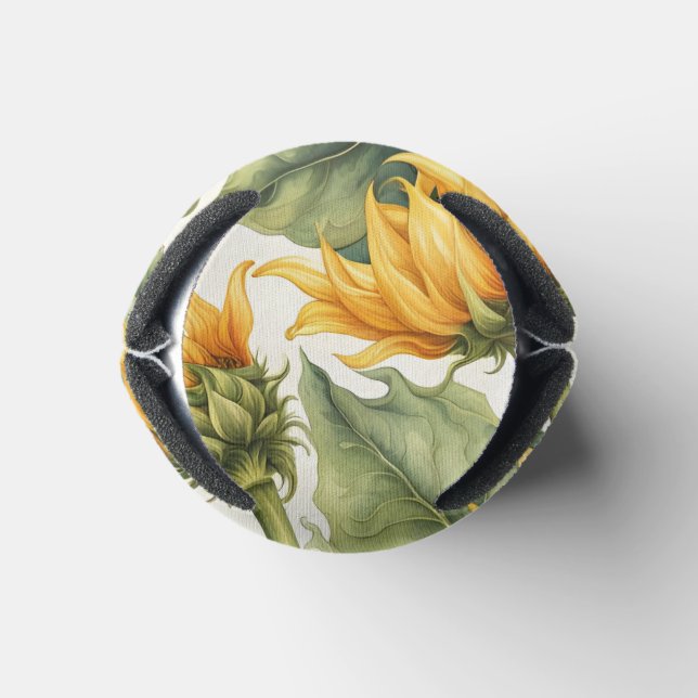 Rafraîchisseur Pour Canette Design Motif d'art Sunflower (Bas)