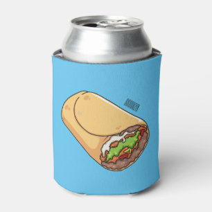 Rafraîchisseur Pour Canette dessin animé de Burrito