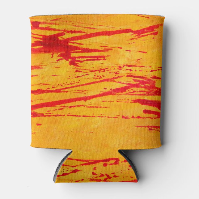 Rafraîchisseur Pour Canette Dessin créatif : Art artisanal Abstrait. (Devant)