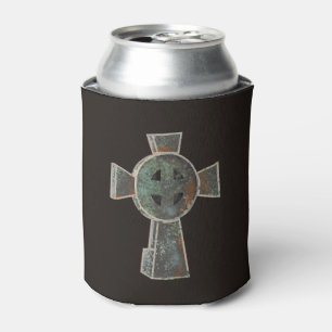 Rafraîchisseur Pour Canette Dessin de croix de tête de cimetière gothique d'Ha