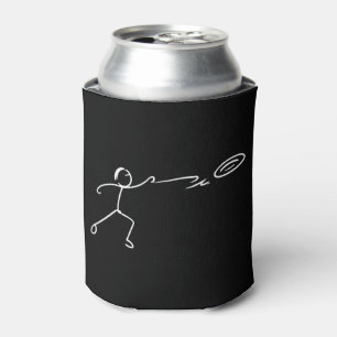 Rafraîchisseur Pour Canette Dessin drôle de disc golf Stickman Amateur de disc