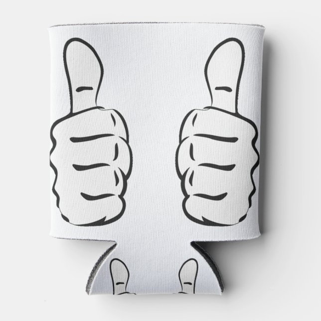 Rafraîchisseur Pour Canette Deux Grands Pouces (Devant)