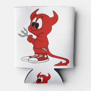Rafraîchisseur Pour Canette Devil Red Demon Cartoon Satan Evil Hell Heure