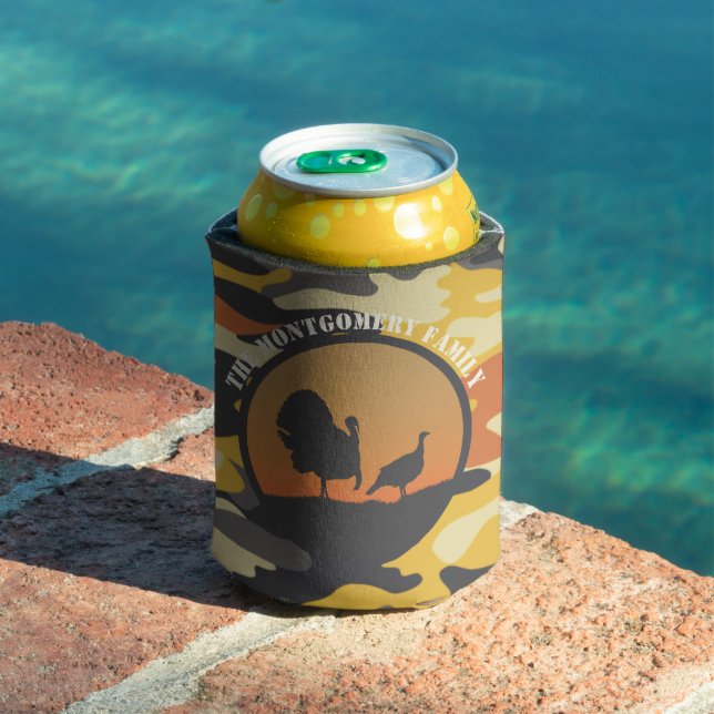 Rafraîchisseur Pour Canette Dinde et camouflage (Piscine in situ)