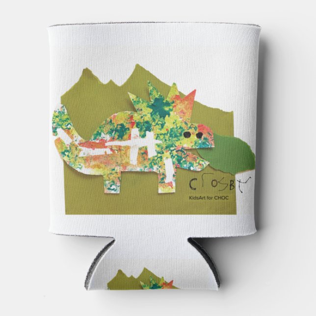 Rafraîchisseur Pour Canette Dino Roar - Kids Art pour CHOC (Devant)