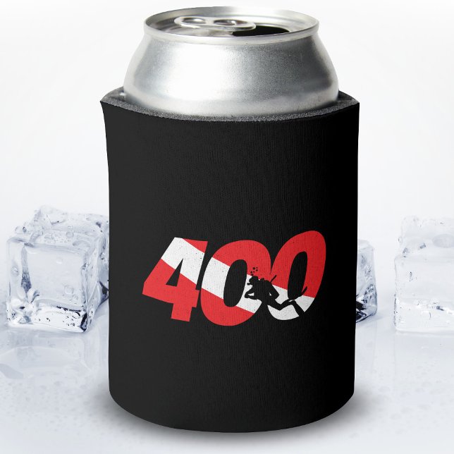 Rafraîchisseur Pour Canette Diver - 400th Dive - Diver Down Diving (Créateur téléchargé)