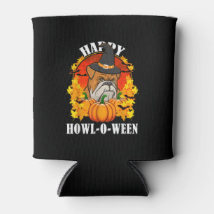 Rafraîchisseur Pour Canette Don de chien Cadeau D'Halloween Bulldog Pour Amo