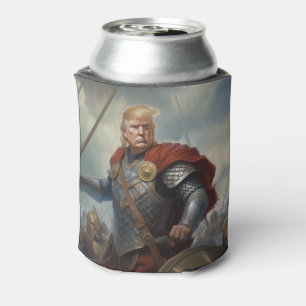 Rafraîchisseur Pour Canette Donald Trump 2024 Viking Warrior Hero Funny AI