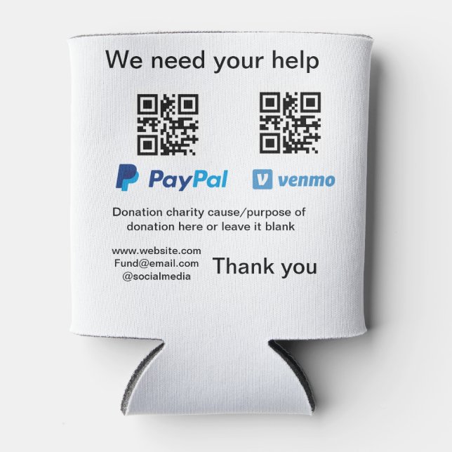 Rafraîchisseur Pour Canette Donation Collection conseil pot ajouter votre q r  (Devant)