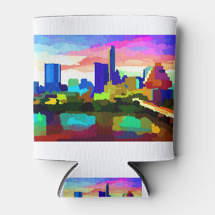 Rafraîchisseur Pour Canette Downtown Austin Texas Skyline