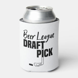 Rafraîchisseur Pour Canette Draft pick Coozie de joueur de hockey de ligue de