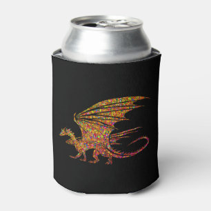 Rafraîchisseur Pour Canette Dragon de mosaïque Extraordinaire