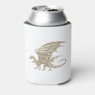 Rafraîchisseur Pour Canette Dragon Mosaïque Doré Incroyable