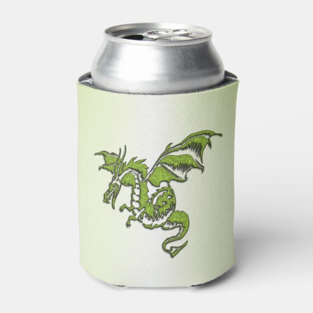 Rafraîchisseur Pour Canette Dragon Volant Vert  (Can devant)