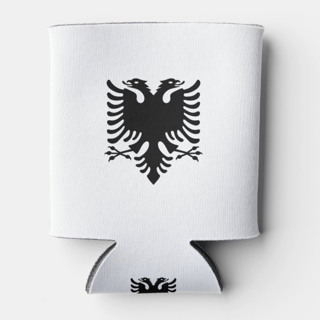 Rafraîchisseur Pour Canette Drapeau Albanie (Devant)