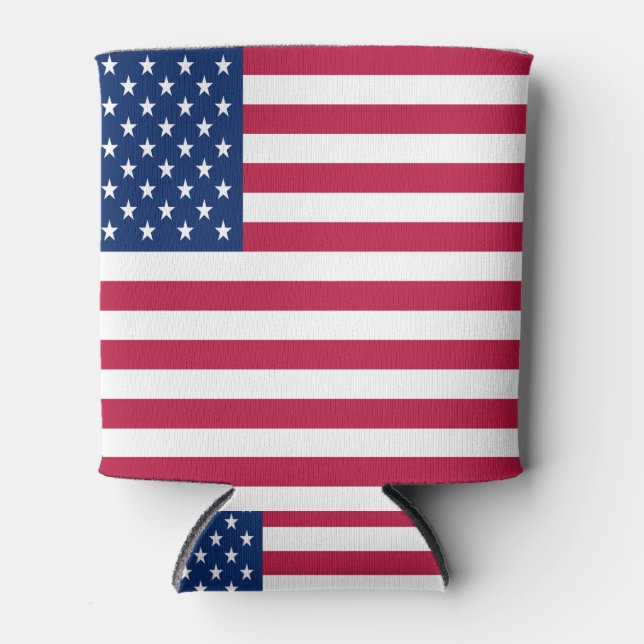 Rafraîchisseur Pour Canette Drapeau américain 26976 (Devant)