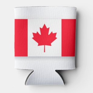 Rafraîchisseur Pour Canette Drapeau canadien. CANADA. Patriotique.