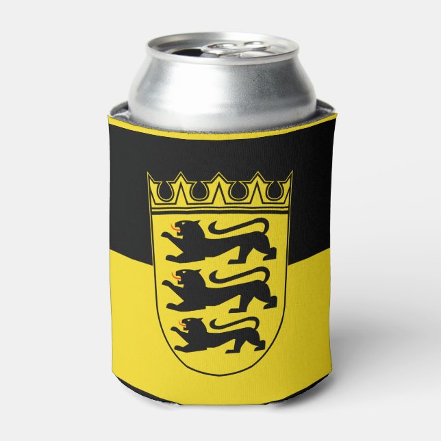 Rafraîchisseur Pour Canette Drapeau de Bade-Wurtemberg Can Cooler (Can devant)