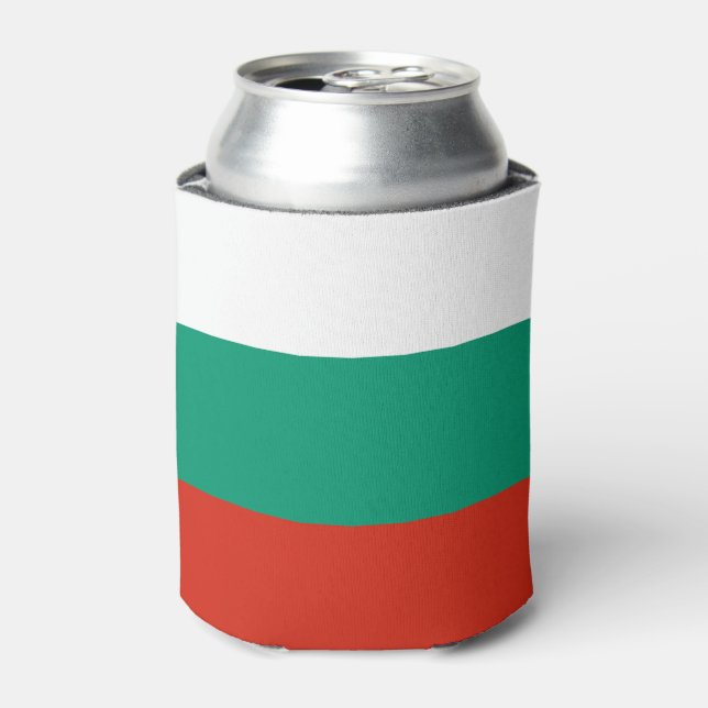 Rafraîchisseur Pour Canette Drapeau de Bulgarie (Can devant)