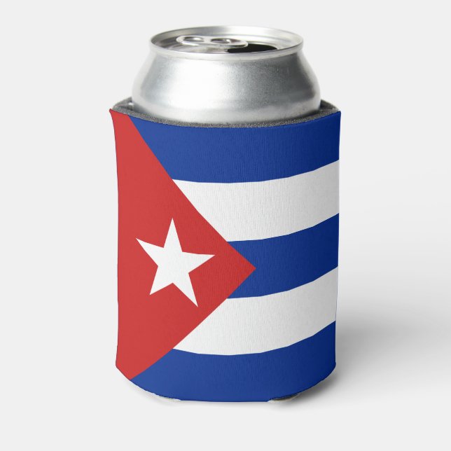 Rafraîchisseur Pour Canette Drapeau de Cuba (Can Dos)
