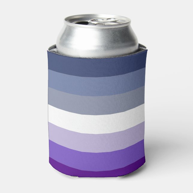 Rafraîchisseur Pour Canette Drapeau de fierté lesbienne Butch (Can devant)