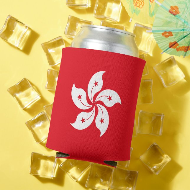 Rafraîchisseur Pour Canette Drapeau de Hong Kong (Été in situ)