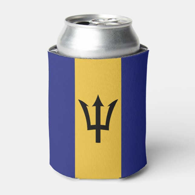 Rafraîchisseur Pour Canette Drapeau de la Barbade (Can devant)