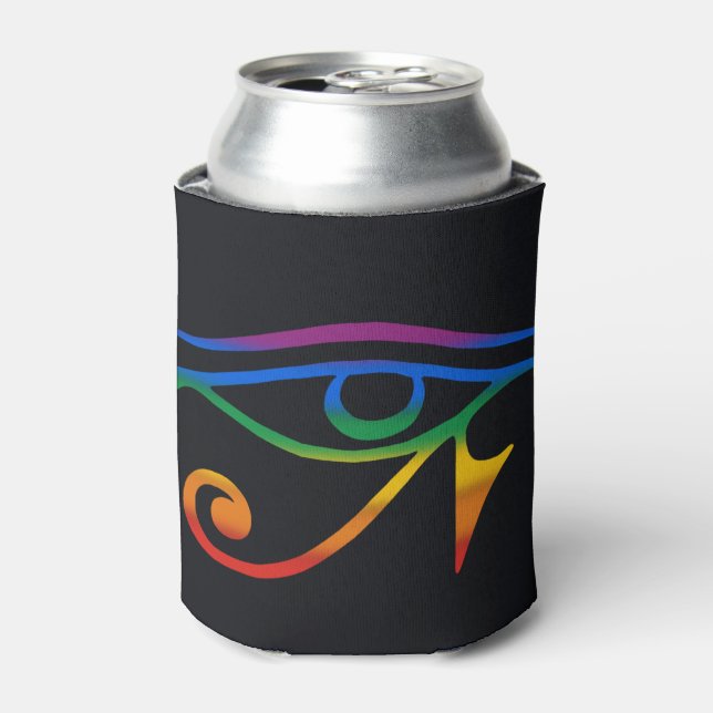 Rafraîchisseur Pour Canette Drapeau de la fierté gay goth (Can devant)