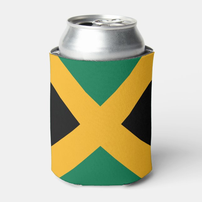 Rafraîchisseur Pour Canette Drapeau de la Jamaïque (Can devant)