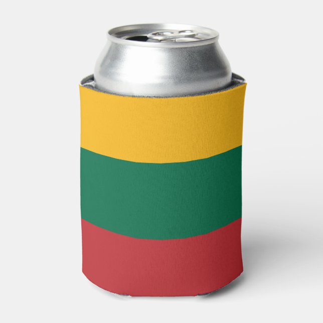 Rafraîchisseur Pour Canette Drapeau de la Lituanie (Can devant)