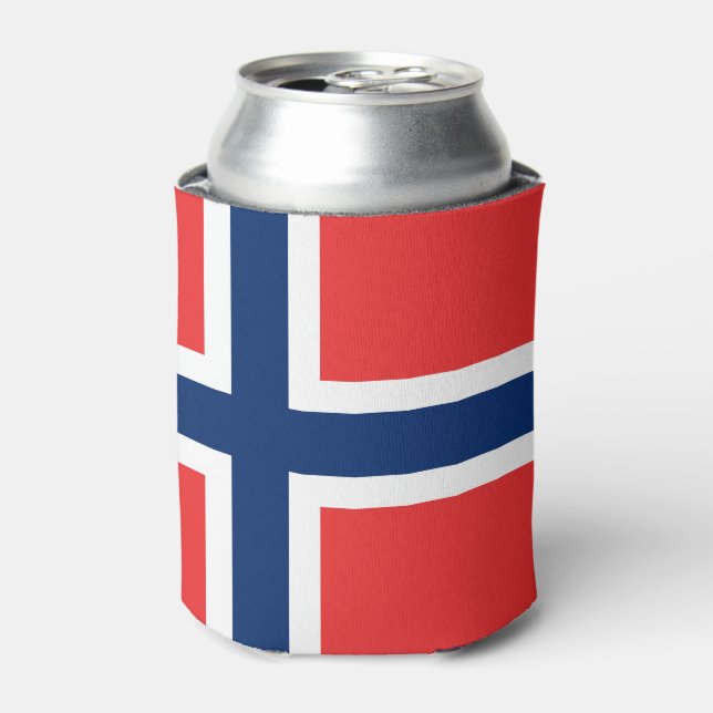 Rafraîchisseur Pour Canette Drapeau de la Norvège (Can devant)