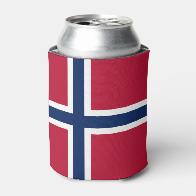 Rafraîchisseur Pour Canette Drapeau de la Norvège (Can devant)