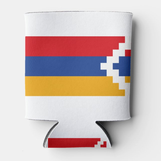 Rafraîchisseur Pour Canette Drapeau de la République d'Artsakh Mug (Devant)