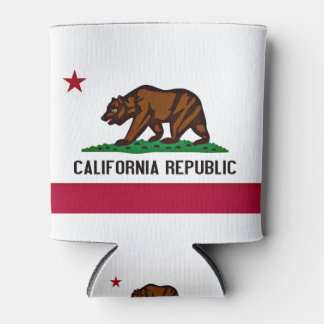Rafraîchisseur Pour Canette Drapeau de la République de Californie