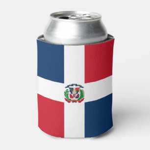 Rafraîchisseur Pour Canette Drapeau de la République Dominicaine