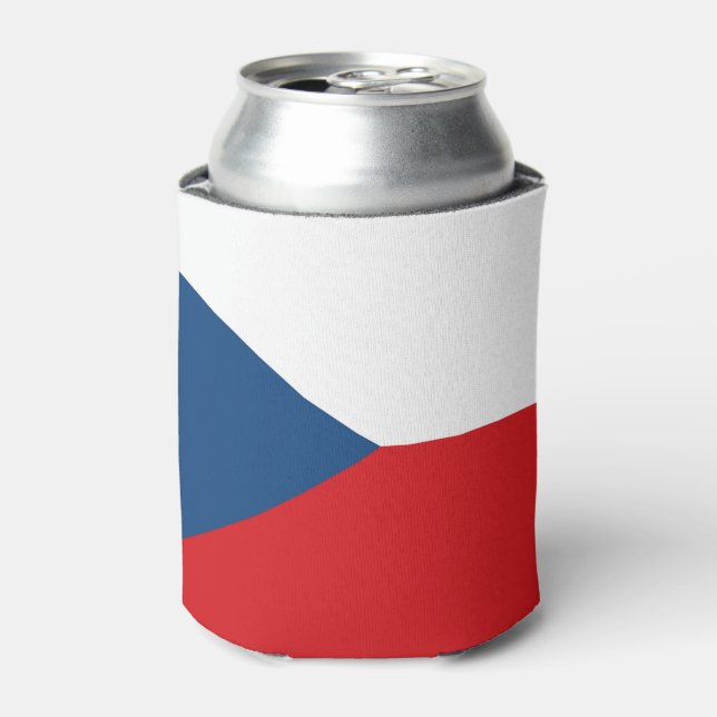 Rafraîchisseur Pour Canette Drapeau de la République tchèque (Can devant)
