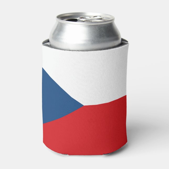 Rafraîchisseur Pour Canette Drapeau de la République tchèque (Can devant)