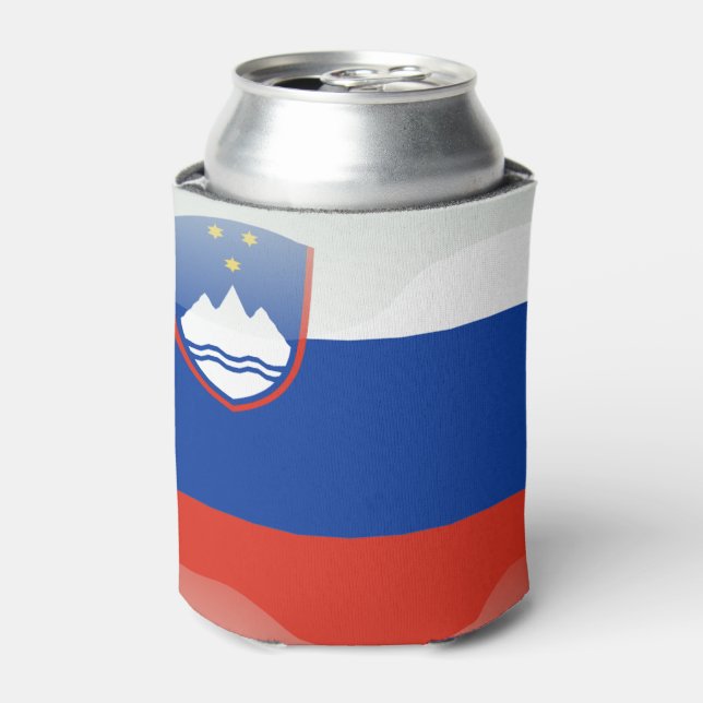 Rafraîchisseur Pour Canette Drapeau de la Slovénie (Can devant)
