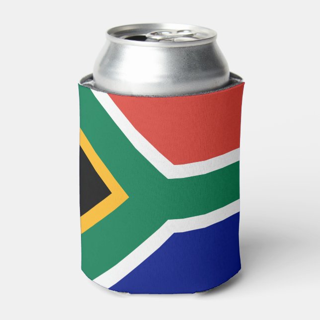 Rafraîchisseur Pour Canette Drapeau de l'Afrique du Sud (Can devant)
