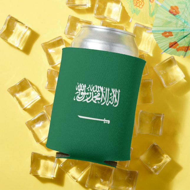 Rafraîchisseur Pour Canette Drapeau de l'Arabie saoudite (Été in situ)