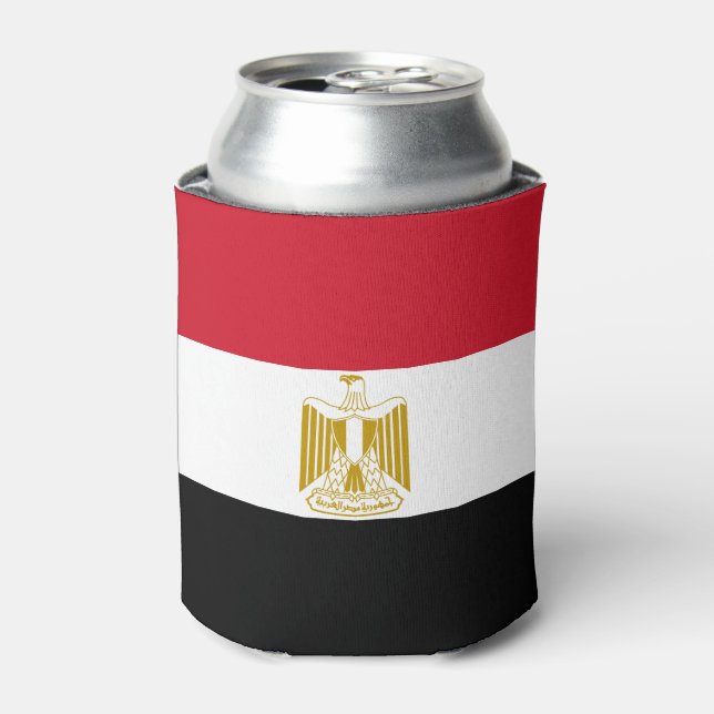 Rafraîchisseur Pour Canette Drapeau de l'Égypte (Can devant)