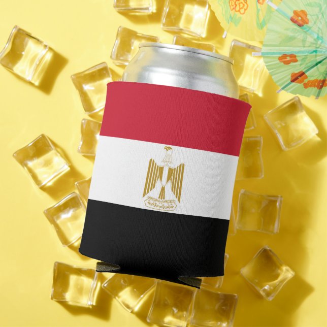 Rafraîchisseur Pour Canette Drapeau de l'Égypte (Été in situ)