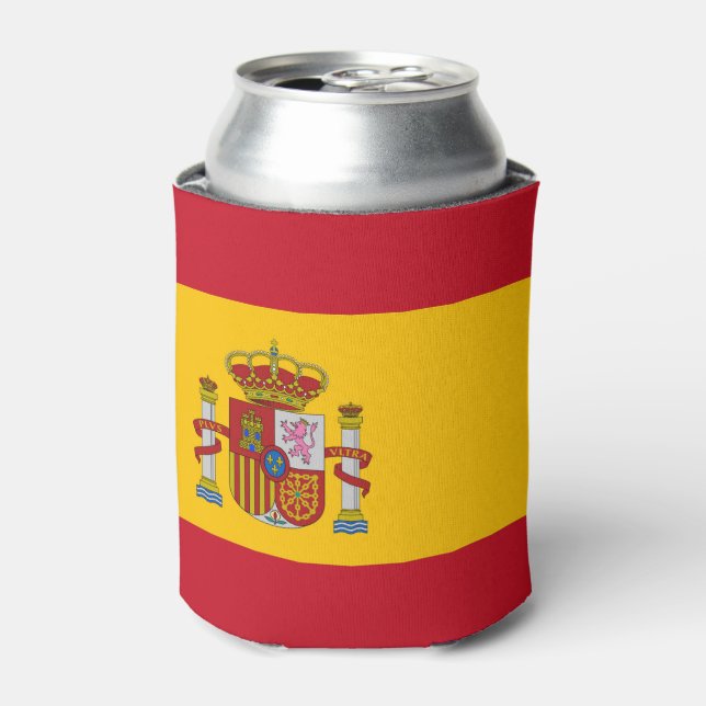 Rafraîchisseur Pour Canette Drapeau de l'Espagne (Can devant)
