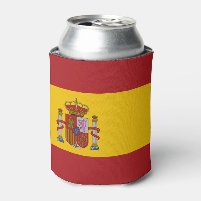 Rafraîchisseur Pour Canette Drapeau de l'Espagne (Can devant)