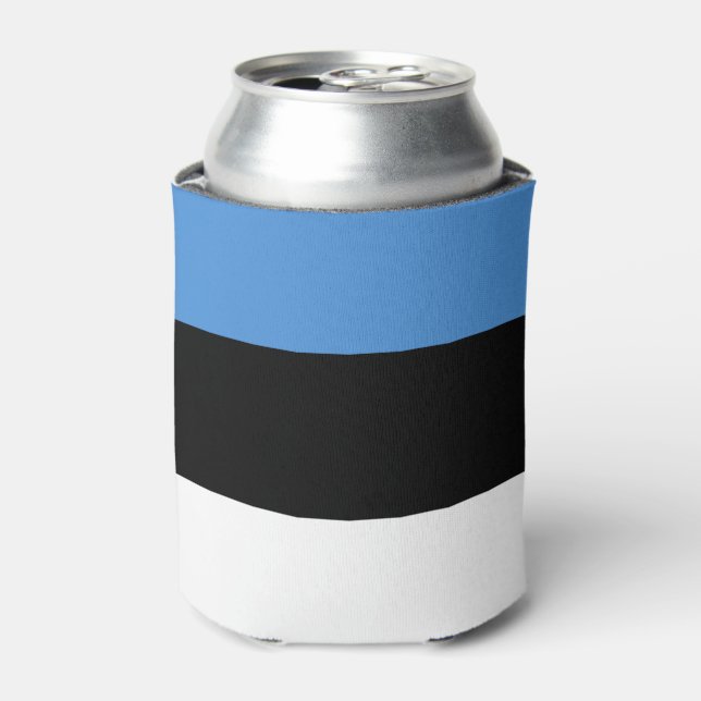 Rafraîchisseur Pour Canette Drapeau de l'Estonie (Can devant)