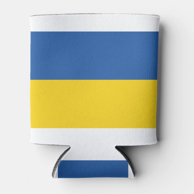 Rafraîchisseur Pour Canette Drapeau de l'Ukraine (Devant)