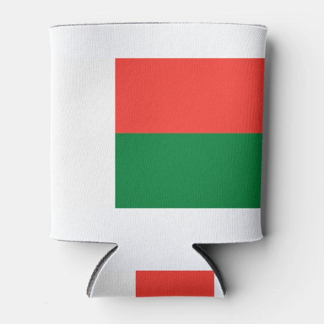 Rafraîchisseur Pour Canette Drapeau de Madagascar (Devant)
